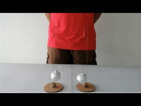 Ley de Coulomb Experimento Casero - YouTube