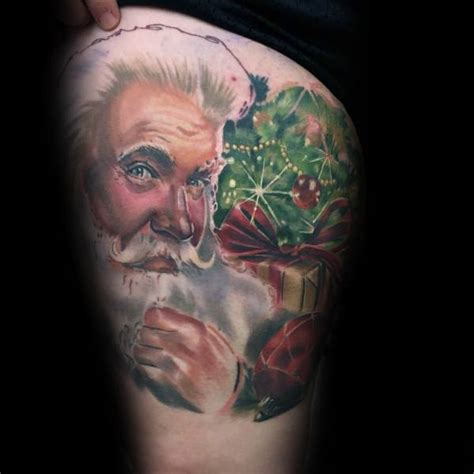 40 Santa Claus Tattoo Ideas for Men