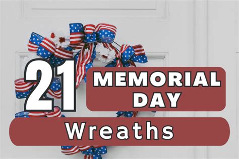 21 Best Memorial Day Wreaths - Ak Pal Kitchen