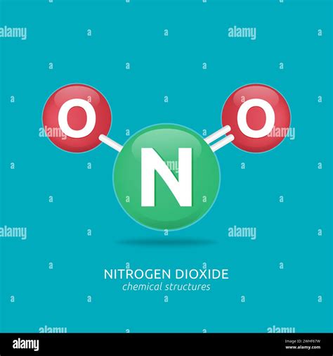 Nitrogen dioxide formula, chemical structures vector illustration Stock Vector Image & Art - Alamy