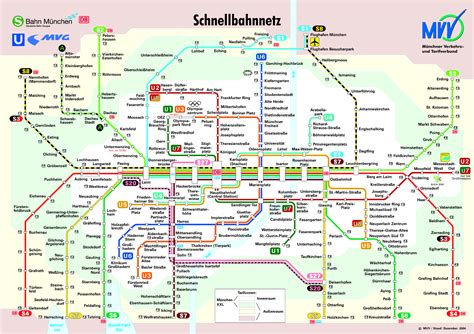 Munich Rail Map