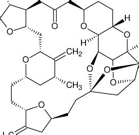 Structure of Eribulin mesylate. | Download Scientific Diagram