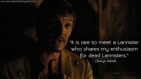 It is rare to meet a Lannister who shares my enthusiasm for dead Lannisters. | Game of Thrones ...