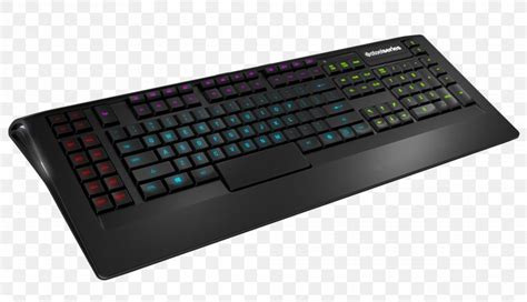 Computer Keyboard SteelSeries Gaming Keypad Gamer Macro, PNG, 4000x2300px, Computer Keyboard ...