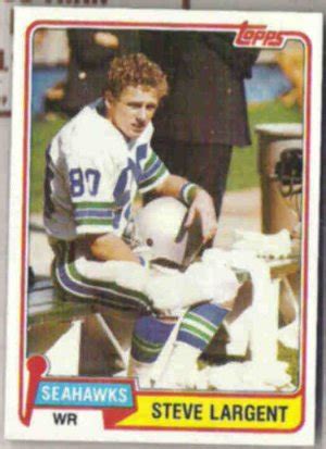 STEVE LARGENT 1981 Topps #271. SEAHAWKS