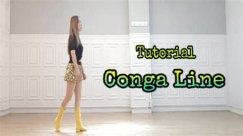 Conga Line - Line Dance (Tutorial) - YouTube