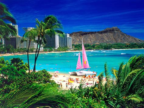 Waikiki Oahu Hawaii Wallpapers | Wallpapers HD