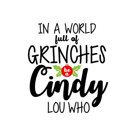 List : Best Cindy Lou Who Quotes (Photos Collection) | Christmas svg, Cindy lou who, Cindy lou