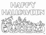 Happy Halloween coloring Pages  28 FREE PrintaBulk sketch template