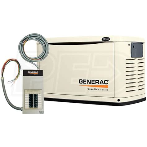 Generac Guardian 6461 ™ 16kW Standby Generator System 100A 16-Circuit ...