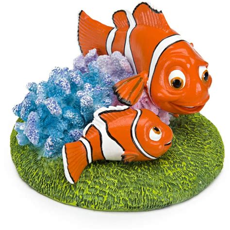 Penn-Plax Disney Finding Nemo Aquarium Ornaments - Nemo & Martin (4 ...