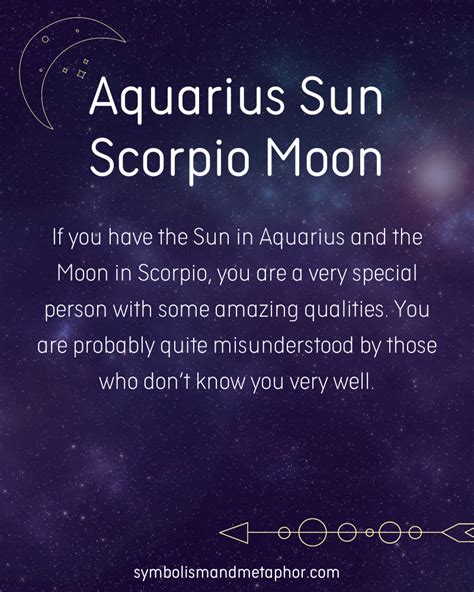 12 Aquarius Sun Scorpio Moon Personality Traits