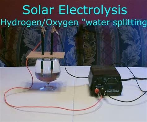 Solar Hydrogen/Oxygen Generator DIY - Simple "Electrolysis" Using ...