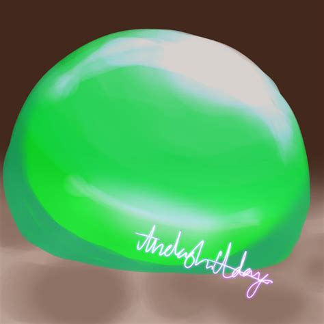 [terraria] green slime by AndashiAdang on DeviantArt