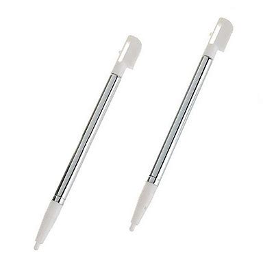 Retractable Touch Stylus Pen for Nintendo DS Lite (White) 79707 2016 – $0.99