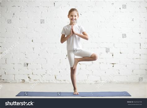 882 Tree Pose Yoga Kids Images, Stock Photos, 3D objects, & Vectors ...