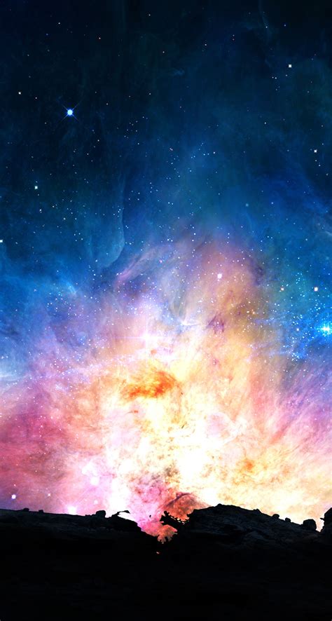 Iphone 5 Galaxy Wallpaper | Zoom Wallpapers