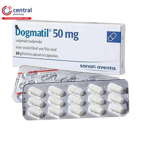 [CHÍNH HÃNG] Thuốc Dogmatil 50mg - An thần kinh, giảm kích động