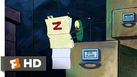 The SpongeBob SquarePants Movie (3/10) Movie CLIP - Plankton's Plan Z (2004) HD - YouTube