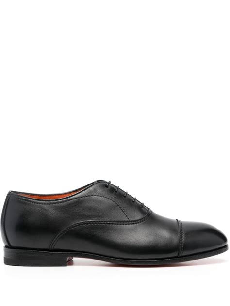 Santoni lace-up Oxford Shoes | Black | FARFETCH