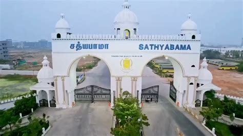 SATHYABAMA INSTITUTE OF SCIENCE AND TECHNOLOGY Deemed to be University Accredited with ''A++ ...