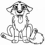 Balto Wolfdog Coloring Page  Free Printable Pages For Kids sketch template