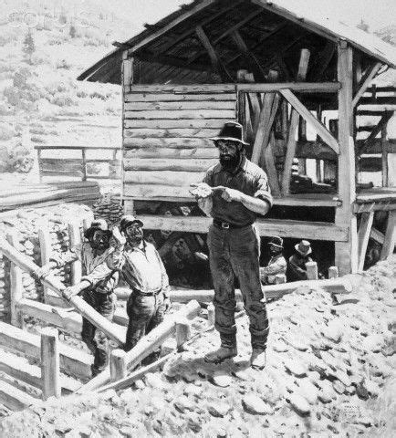 Jan. 24, 1848. James W. Marshall finds a gold nugget at Sutter's Mill in Coloma, California, a ...