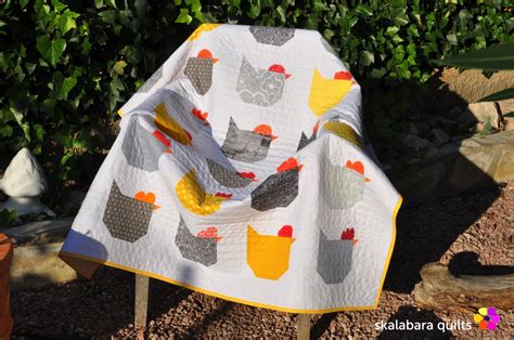 chicken quilt – finished ! « skalabara quilts