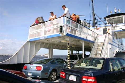 Mustang Rolling: ABOARD SOUTHPORT ( N.C. ) FERRY