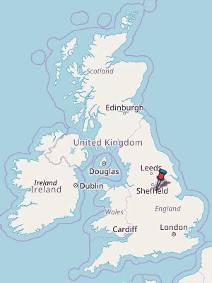 Chesterfield Map Great Britain Latitude & Longitude: Free England Maps