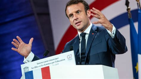 Opinion: Emmanuel Macron’s 'great global cause' must become a reality at G7 | Devex