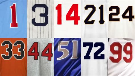 Best all-time MLB players at each jersey number, 1-99 | Sporting News