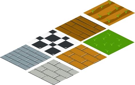 Isometric Floor Tile clip art Free vector in Open office drawing svg ( .svg ) vector ...