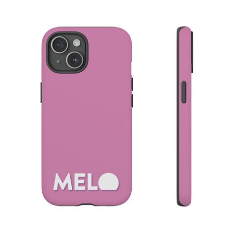 Melo iPhone 15 - Pink with White Logo – Drink Melo