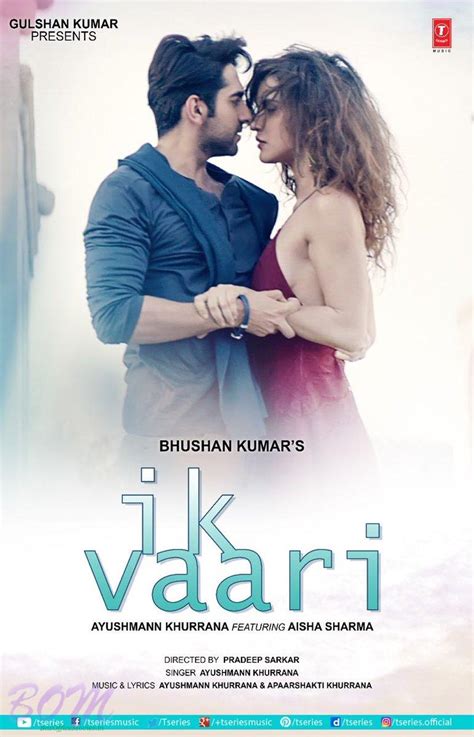 Ayushmann Khurrana IK VAARI video song poster - Photo | Picture | Pic ...