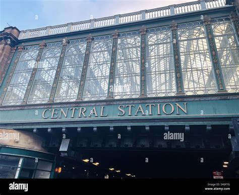 Glasgow Central Station Stock Photo - Alamy