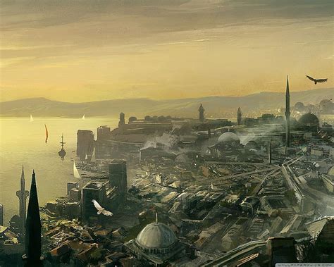 Assassin's Creed Revelations Constantinople Concept Art Ultra Backgrounds for U TV : & UltraWide ...