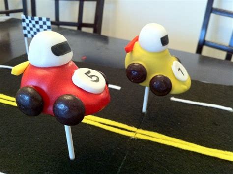 Race Car Cake Pops - Etsy