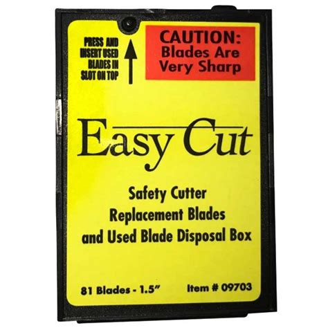 SupplyMe | Easy Cut 2000 Cutter Replacement Blades - Pack of 81