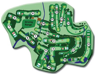 Castle Highlands Golf Course: Course Information: Layout