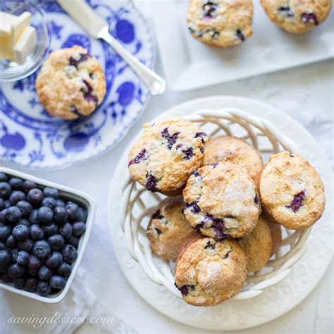 Blueberry Muffins-3 - Saving Room for Dessert