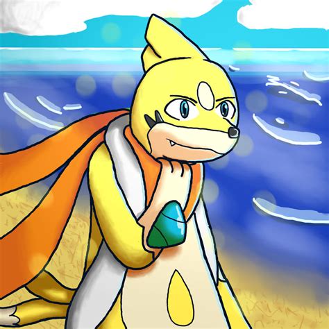 Shiny Floatzel (Request) by AaronAnimated on DeviantArt