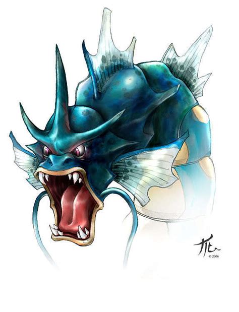 Gyarados - Pokémon Fan Art (7107264) - Fanpop