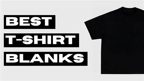 TOP 10 Best Blank T-Shirts for Streetwear Clothing Brand - YouTube