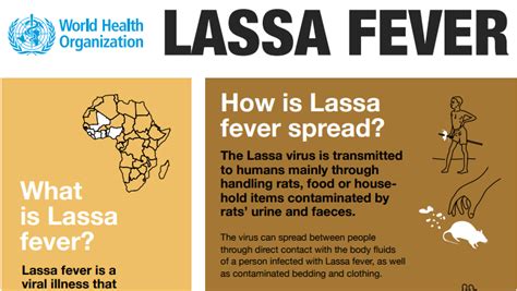 Lassa fever infographics | WHO | Regional Office for Africa