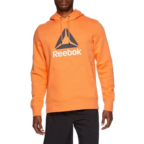 Reebok - Reebok Men's and Big Men's Active Delta Fleece Hoodie, up to Size 3XL - Walmart.com ...