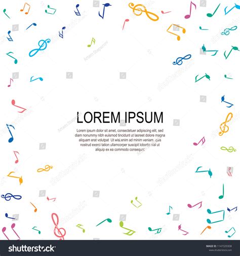 Hand Drawn Music Notes Vector Background Stock Vector (Royalty Free) 1147329308 | Shutterstock