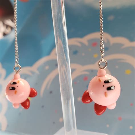 Kirby Earrings Kirby Dangle Earrings - Etsy