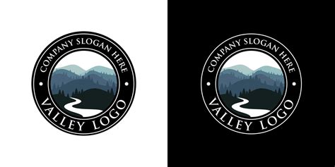 Valley Logo Design Vector Template 7619659 Vector Art at Vecteezy