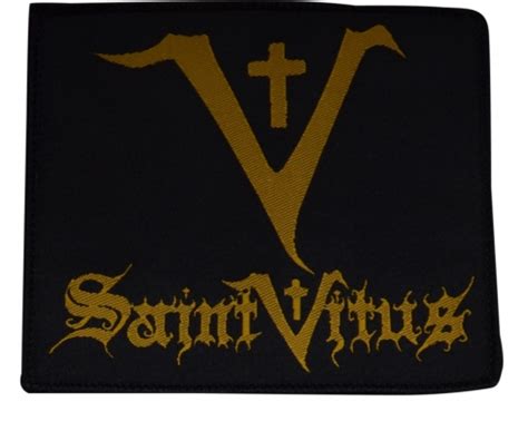 SAINT VITUS Yellow-Logo Patch-163485